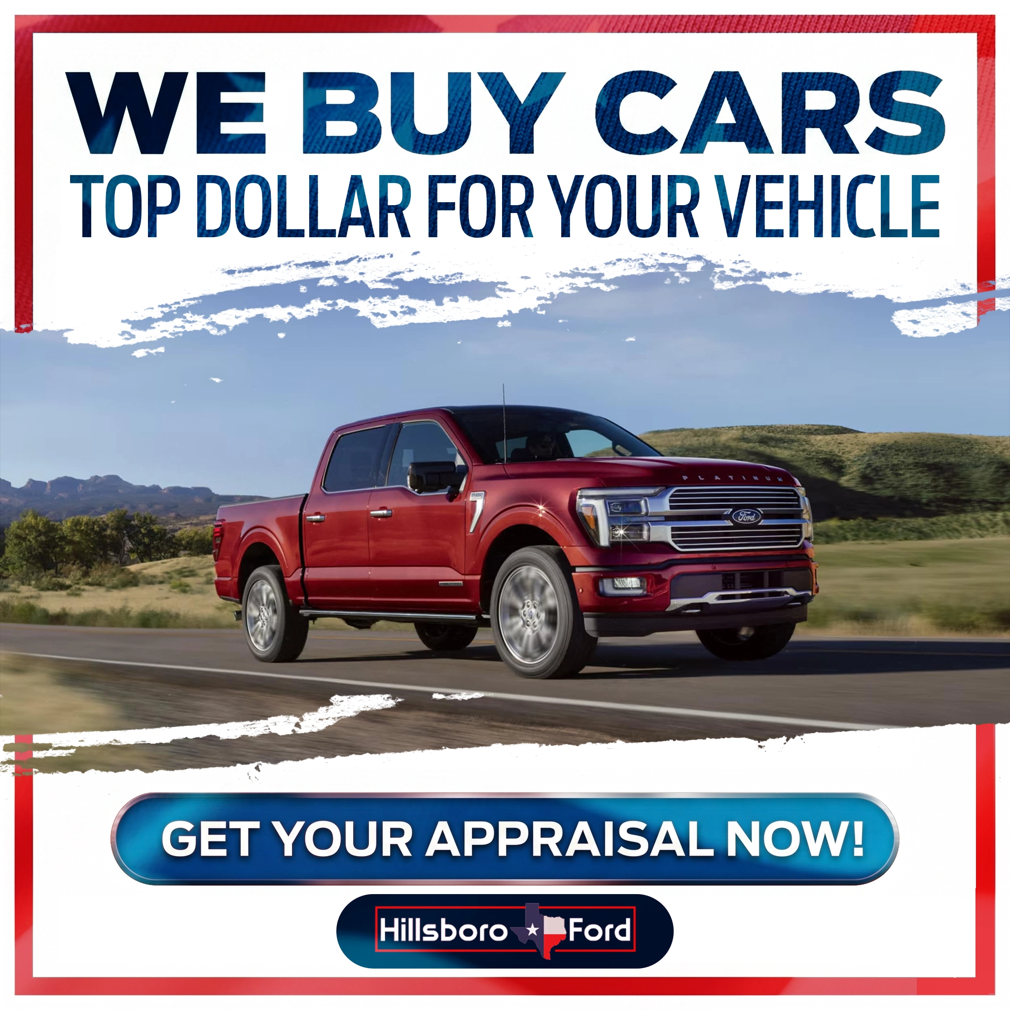 We Buy Cars – Get Your Trade-In Value at Hillsboro Ford